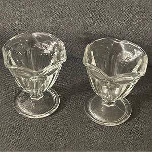 Anchor hocking Elegant tulip shaped Glass Dessert Cups (set of 4) cottagecore